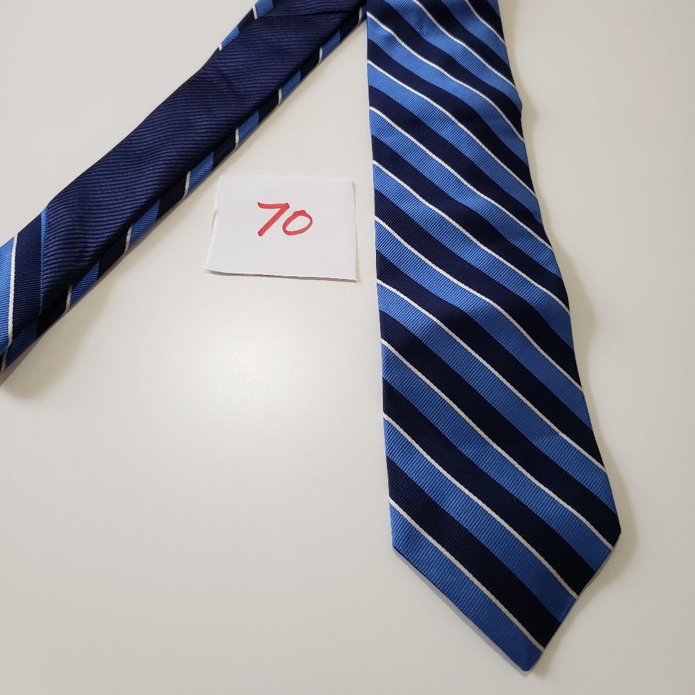 Roundtree & Yorke tie - Blue - Stained - USED